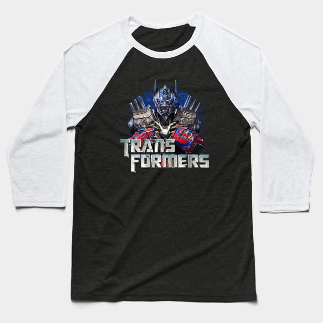 Transformers Autobots Baseball T-Shirt by Pink Umbrella